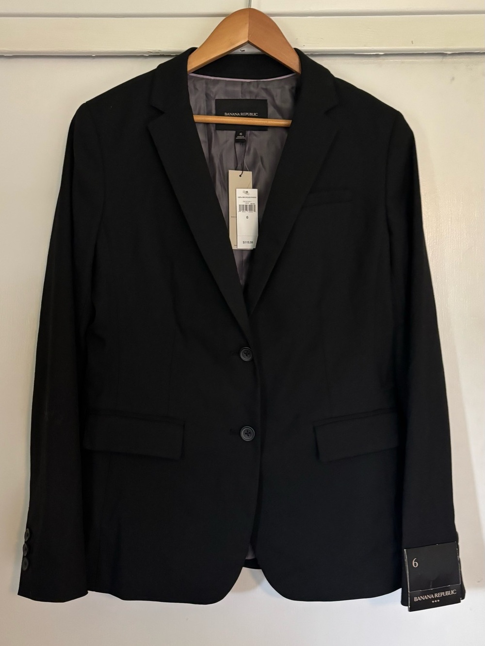 Banana Republic Black Women’s Blazer Size 6